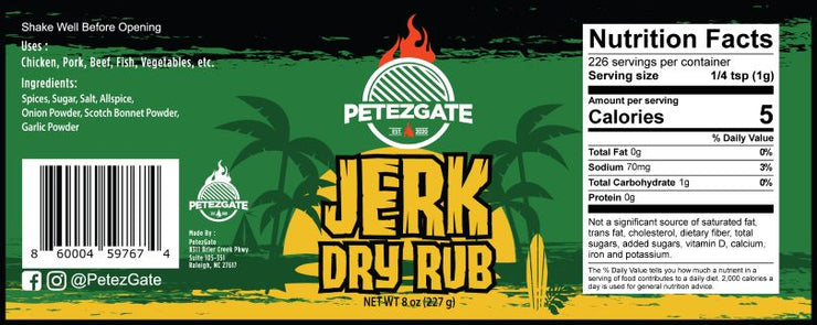 Jerk Dry Rub